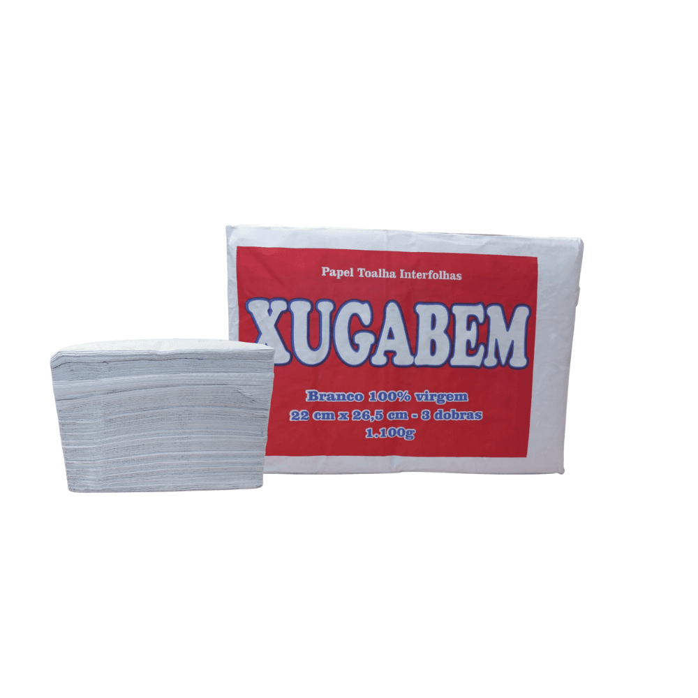 Papel Interfolha 3 Dobras Xugabem. Categoria Papéis. Subcategoria Papel Interfolha. Marca Xugabem. Quantidade 1100g. Casa Limpa em São Paulo, Rua Apinajés 1484, Sumaré.