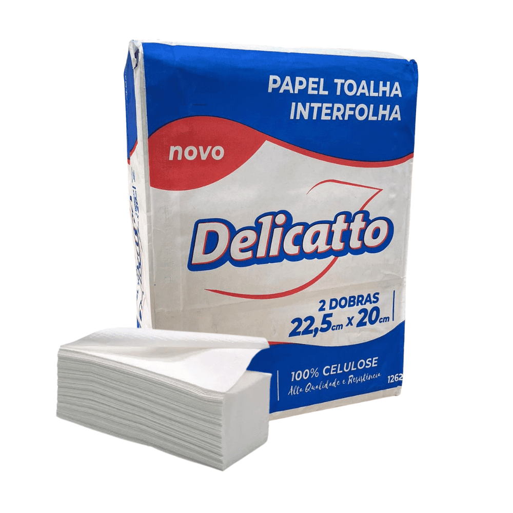 Papel Interfolha Folha Simples 100% Celulose Delicatto. Categoria Papéis. Subcategoria Papel Interfolha. Marca Delicatto. Casa Limpa em São Paulo, Rua Apinajés 1484, Sumaré.