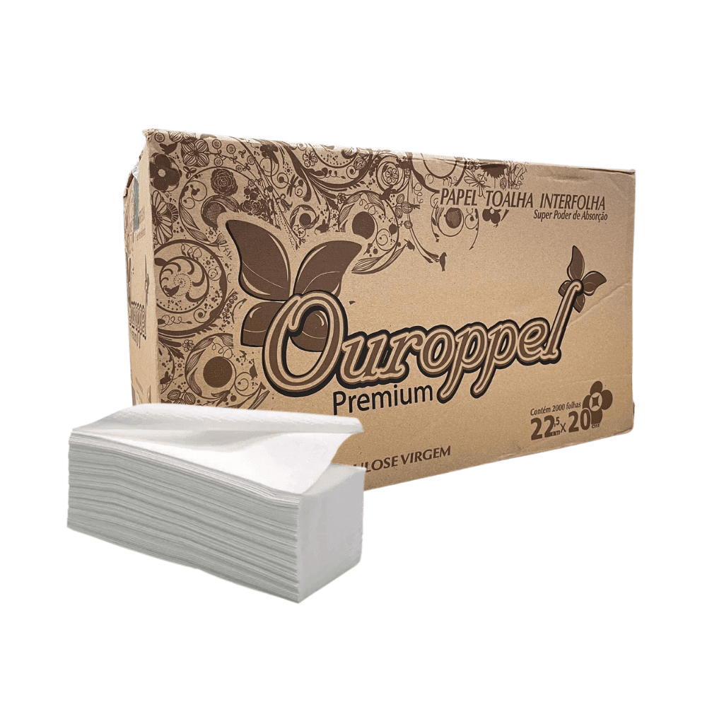 Papel Interfolha Folha Simples 2 Dobras 100% Celulose Ouropel 2.000 folhas. Categoria Papéis. Subcategoria Papel Interfolha. Marca Ouroppel. Quantidade 2.000 folhas. Casa Limpa em São Paulo, Rua Apinajés 1484, Sumaré.