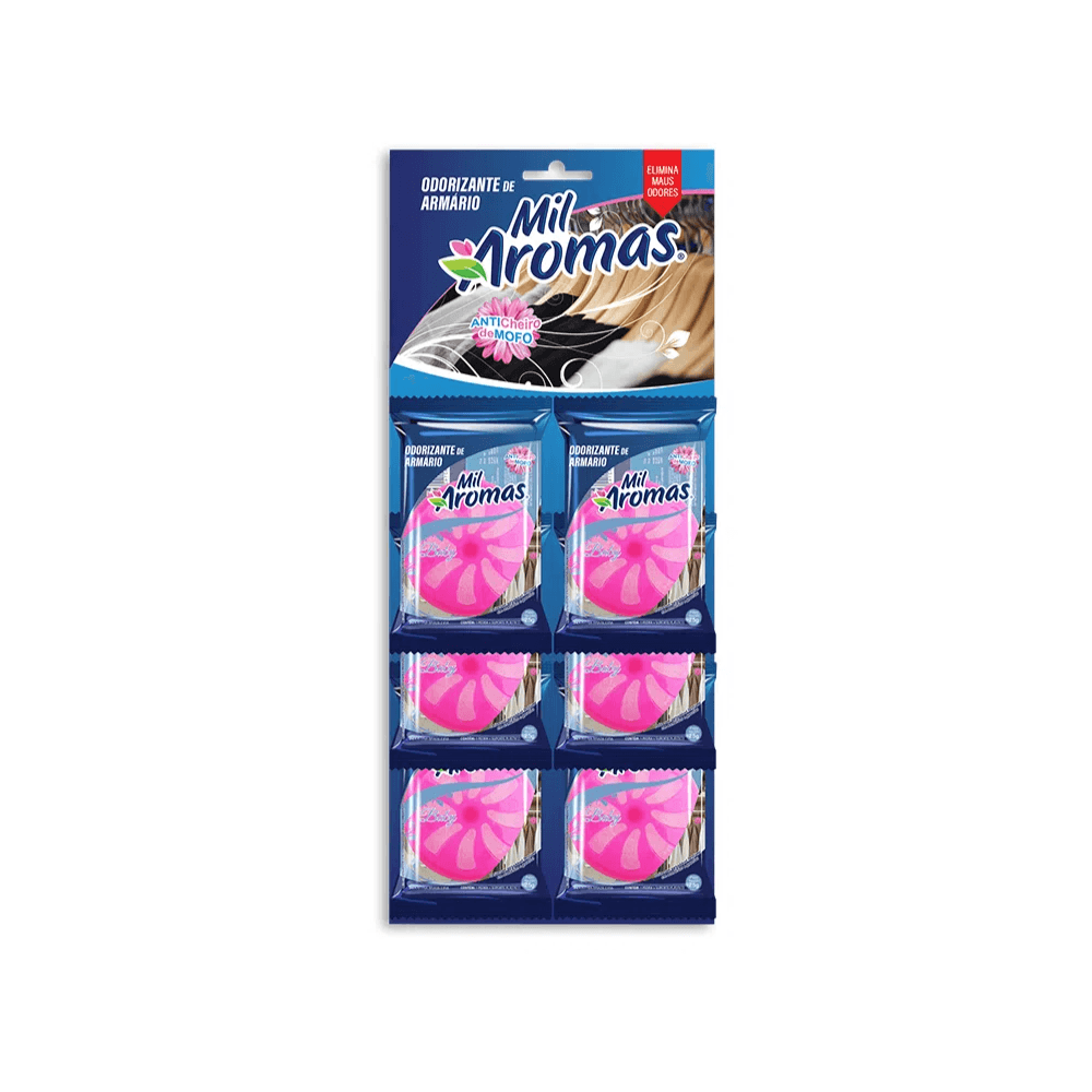 Pedra Evita mofo Mil Aromas Cartela com 6 unidades de 25g. Categoria Produtos de Limpeza. Subcategoria Evita Mofo. Marca D visão. Quantidade Cartela. Casa Limpa em São Paulo, Rua Apinajés 1484, Sumaré.