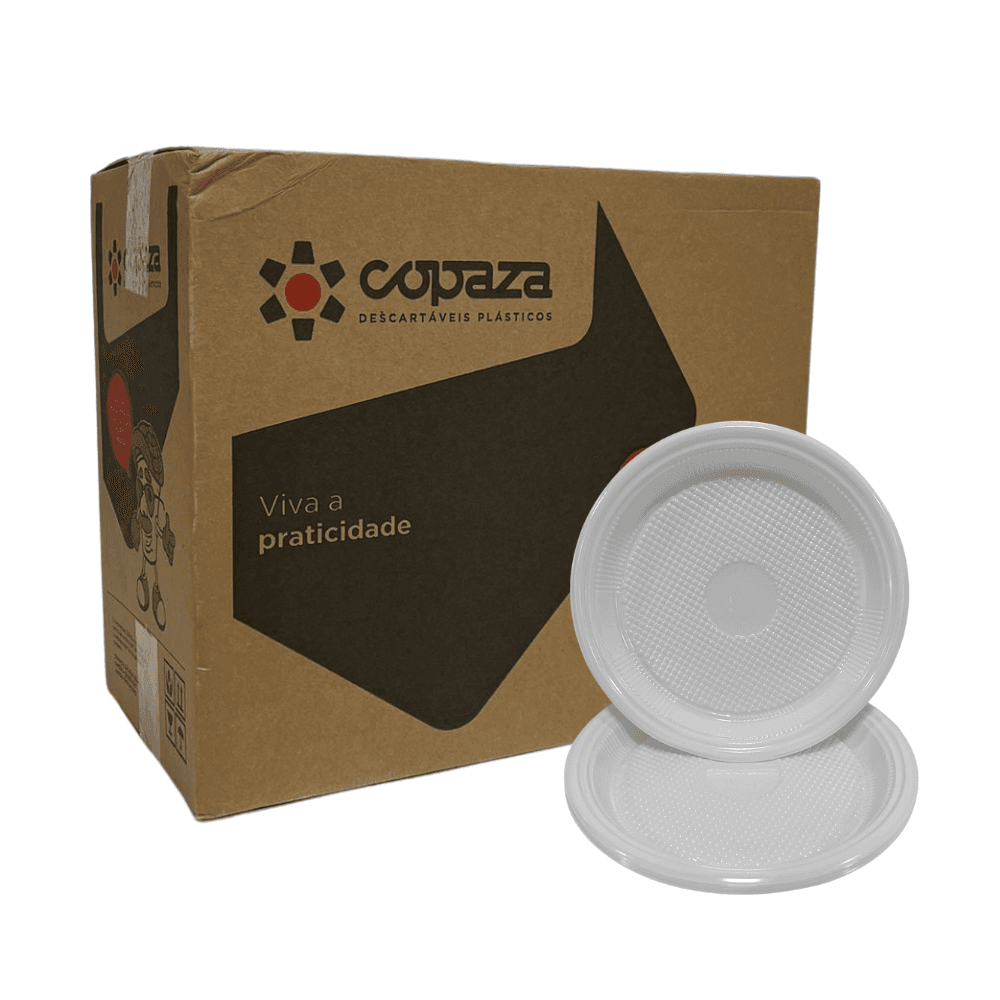 Prato 15cm Raso Sobremesa Branco Copaza 1000 unidades. Categoria Descartáveis e Embalagens. Subcategoria Pratos Descartáveis. Marca Copaza. Quantidade 1000. Casa Limpa em São Paulo, Rua Apinajés 1484, Sumaré.