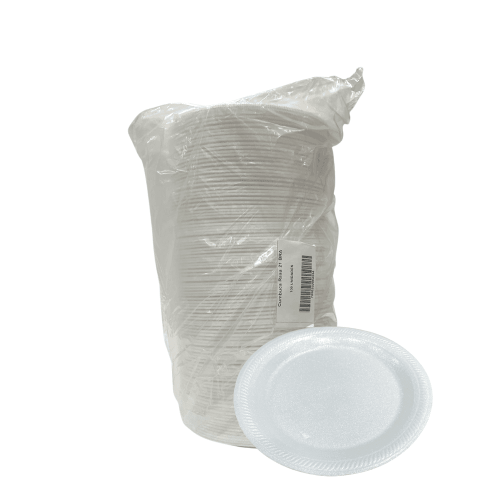 Prato de Isopor Raso 21cm para Refeição Ultra 400 unidades. Categoria Descartáveis e Embalagens. Subcategoria Kit Churrasco. Marca Ultra. Quantidade 400. Casa Limpa em São Paulo, Rua Apinajés 1484, Sumaré.
