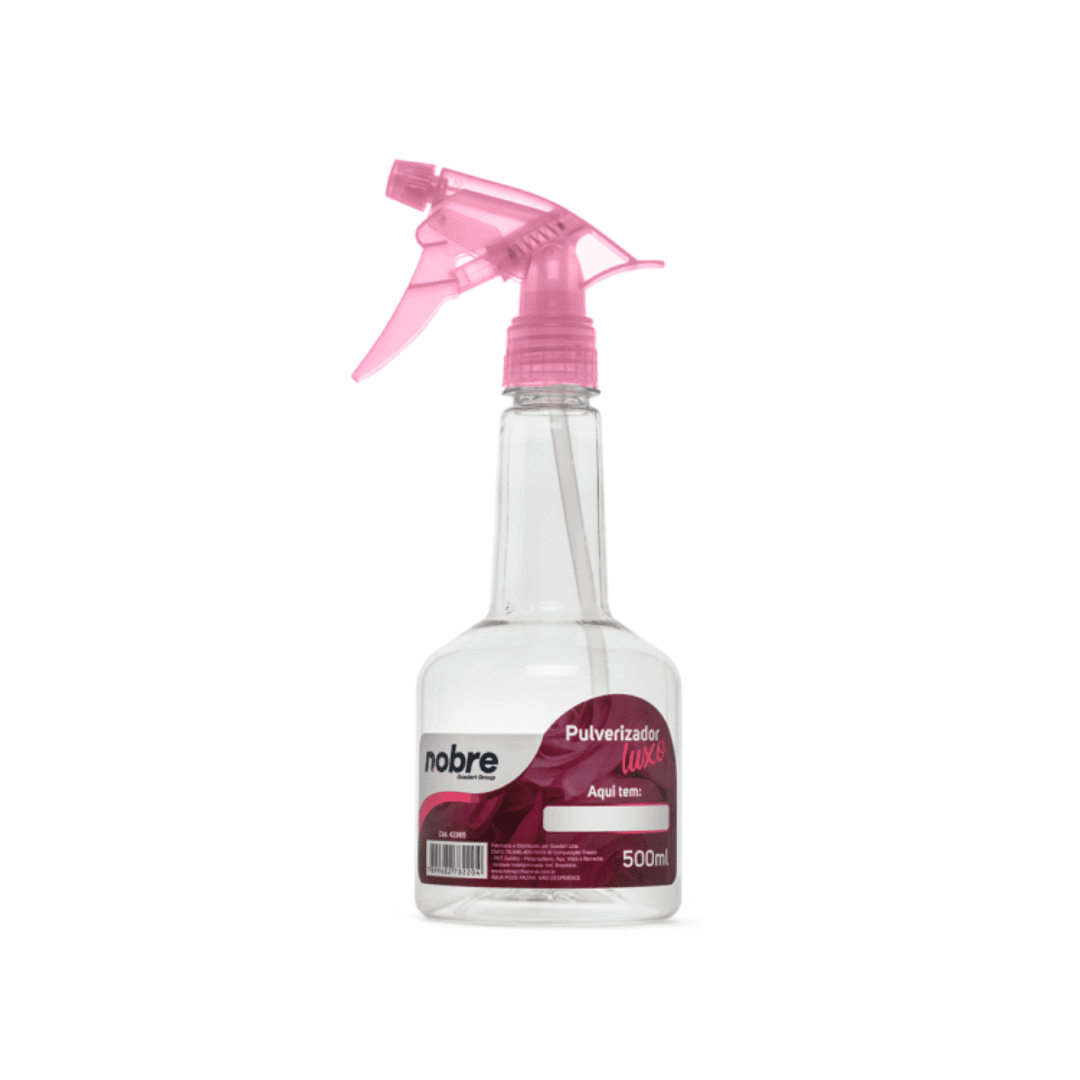 Pulverizador Luxo 500ml Rosa Nobre. Categoria Utilidades. Subcategoria Pulverizadores. Marca Nobre. Quantidade 1. Casa Limpa em São Paulo, Rua Apinajés 1484, Sumaré.