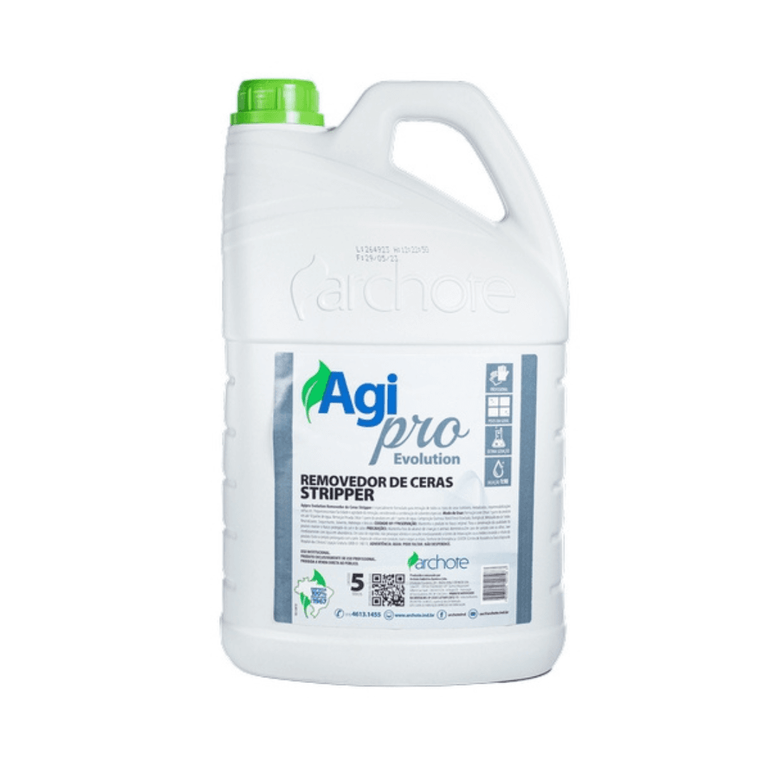 Removedor de Cera Stripper Evolution Agi Pro 5 Litros. Categoria Produtos de Limpeza. Subcategoria Removedor. Marca Agripro Evolution. Quantidade 5L. Casa Limpa em São Paulo, Rua Apinajés 1484, Sumaré.
