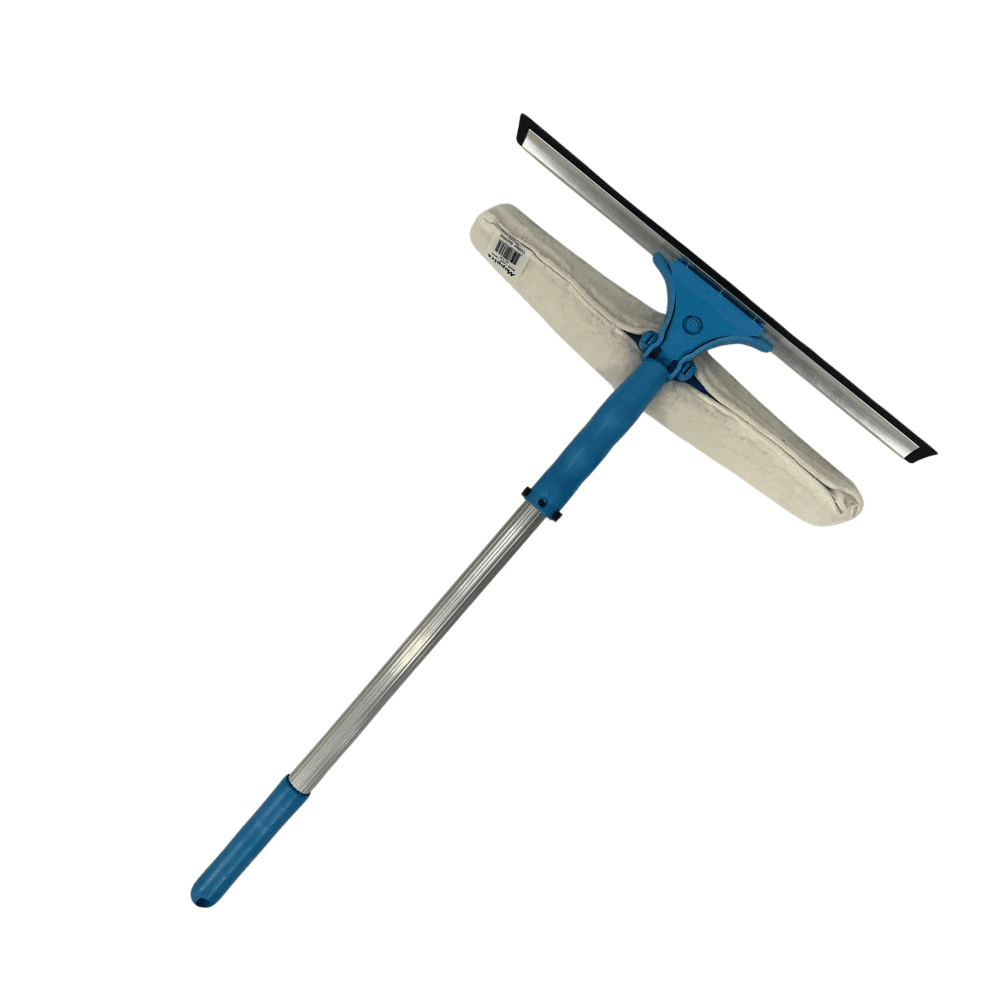 Rodo Combinado 45cm com Cabo para Limpeza de Vidros. Categoria Acessórios para Limpeza. Subcategoria Limpeza de Vidros. Marca M oppita. Quantidade 1. Casa Limpa em São Paulo, Rua Apinajés 1484, Sumaré.