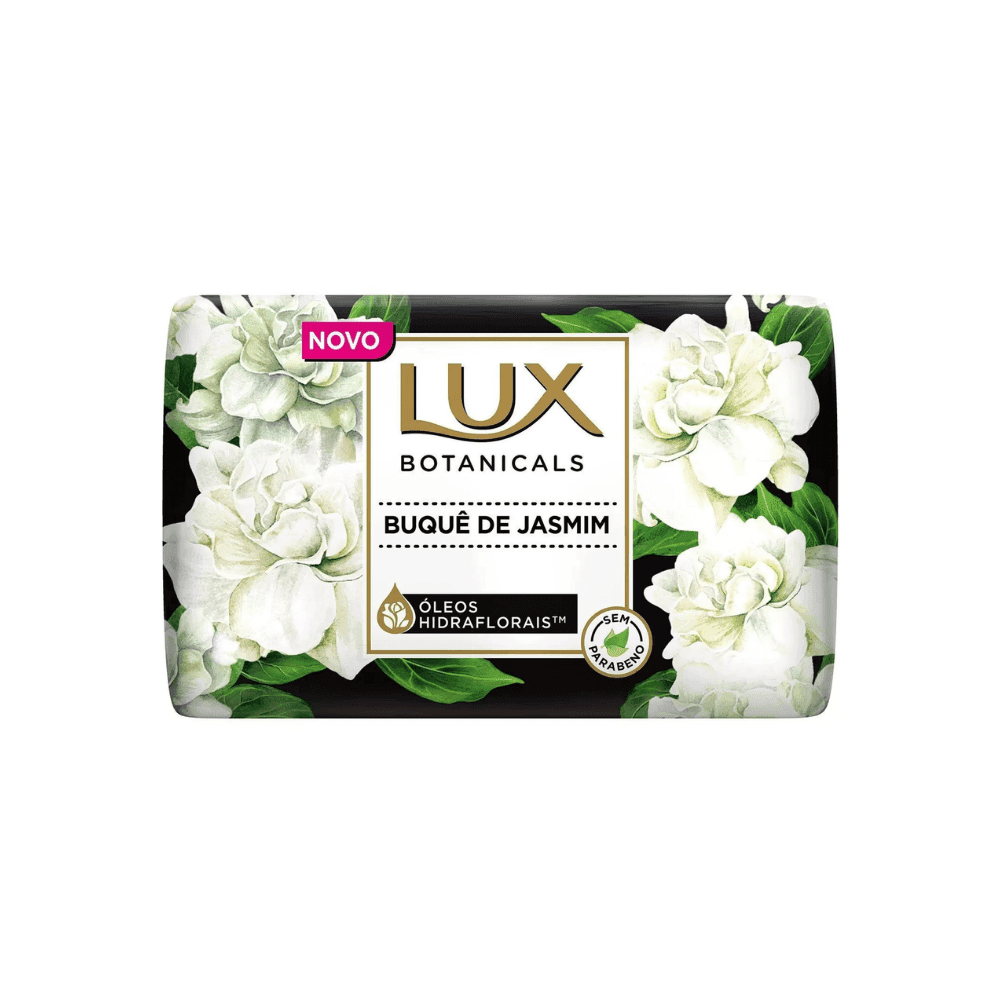 Sabonete Buquê de Jasmim Lux 85g 12 unidades. Categoria Higiene e Cuidados. Subcategoria Sabonetes. Marca Larilimp. Quantidade 12x85g. Casa Limpa em São Paulo, Rua Apinajés 1484, Sumaré.