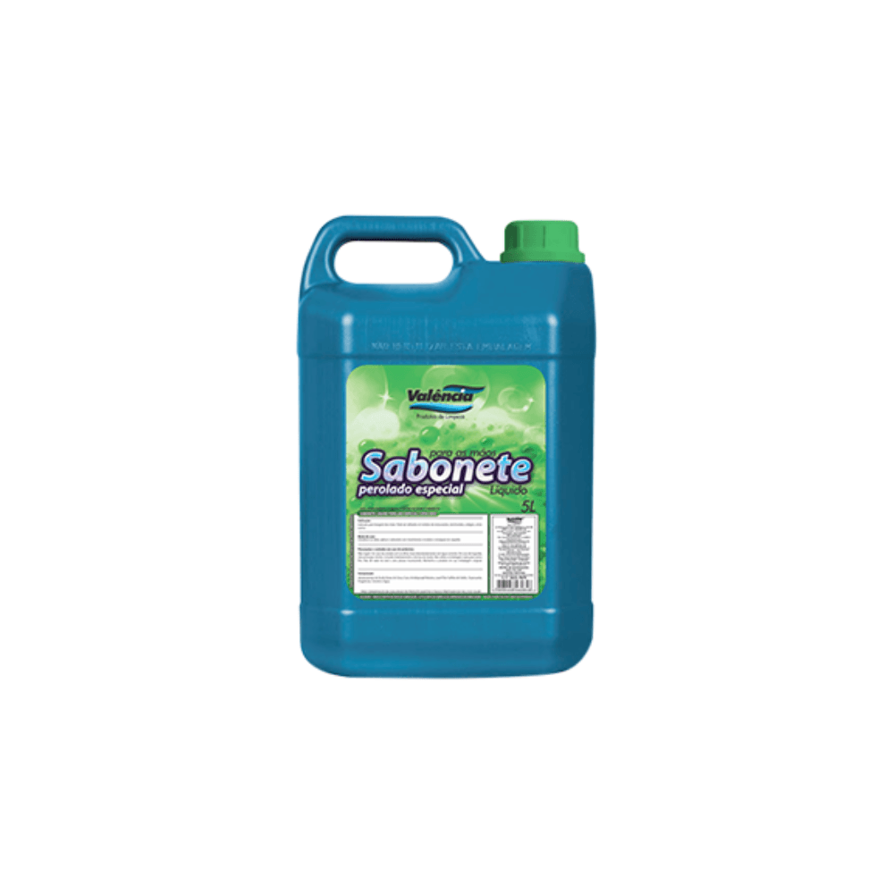 Sabonete Líquido Erva Doce Perolado Valência 5l. Categoria Higiene e Cuidados. Subcategoria Sabonetes. Marca Valência. Quantidade 5L. Casa Limpa em São Paulo, Rua Apinajés 1484, Sumaré.