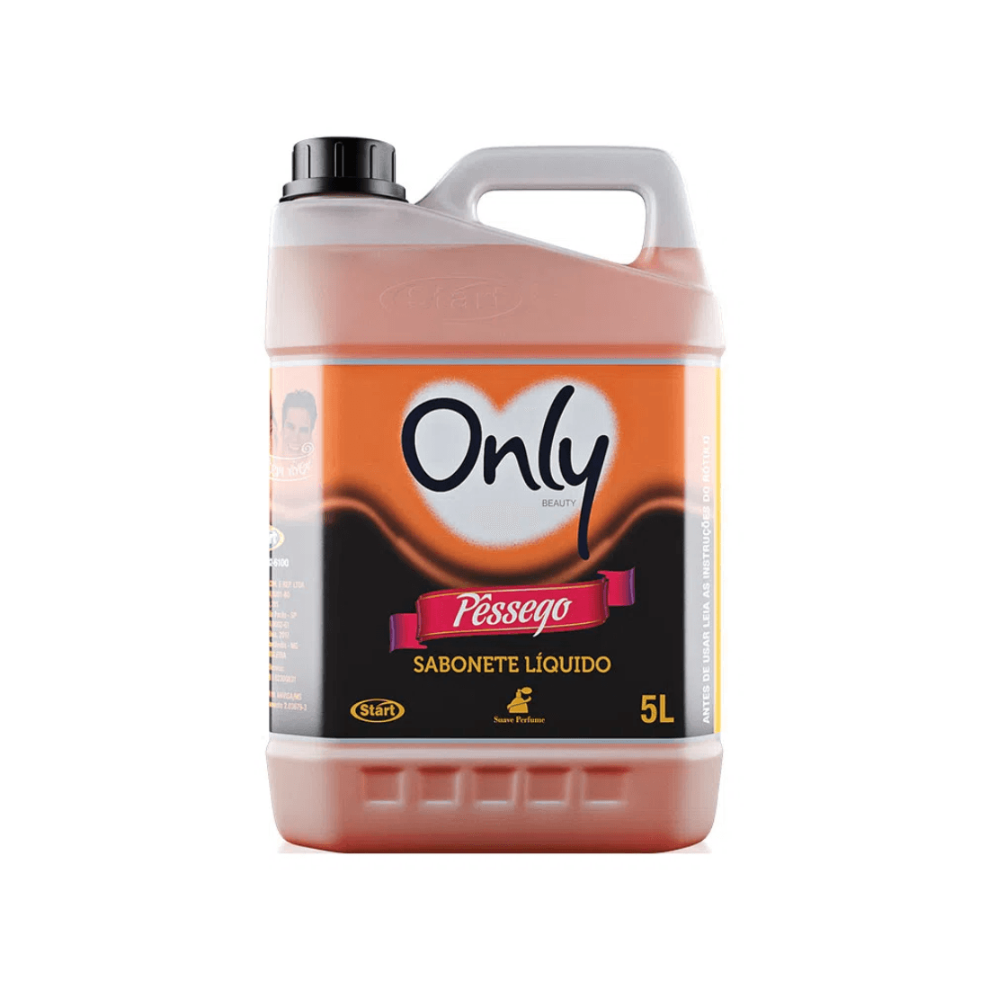 Sabonete Líquido Pêssego Perolado Only 5L. Categoria Higiene e Cuidados. Subcategoria Sabonetes. Marca Only. Quantidade 5L. Casa Limpa em São Paulo, Rua Apinajés 1484, Sumaré.