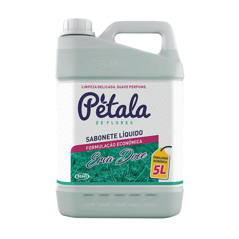 Sabonete Líquido Soft Pétala de Flores Start 5L. Categoria Higiene e Cuidados. Subcategoria Sabonetes. Marca Start. Quantidade 5L. Casa Limpa em São Paulo, Rua Apinajés 1484, Sumaré.