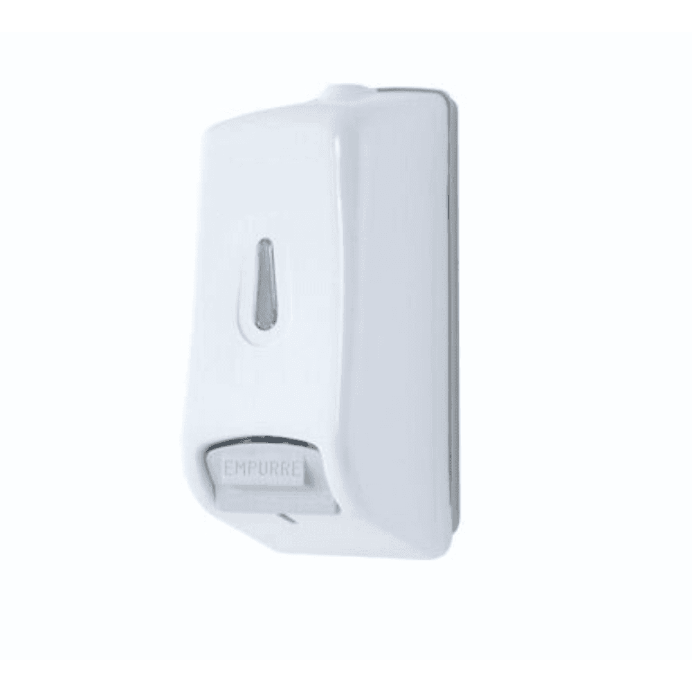 Saboneteira com Reservatório Sustentável Branco Trilha 800ml. Categoria Comércio e Indústria. Subcategoria Saboneteiras. Marca Trilha. Quantidade 1. Casa Limpa em São Paulo, Rua Apinajés 1484, Sumaré.