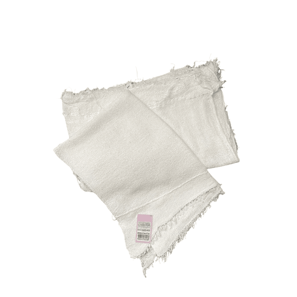 Saco Alvejado 27x57 cm Caebi 6 unidades. Categoria Acessórios para Limpeza. Subcategoria Acessórios. Marca Caebi. Quantidade 6 Panos. Casa Limpa em São Paulo, Rua Apinajés 1484, Sumaré.