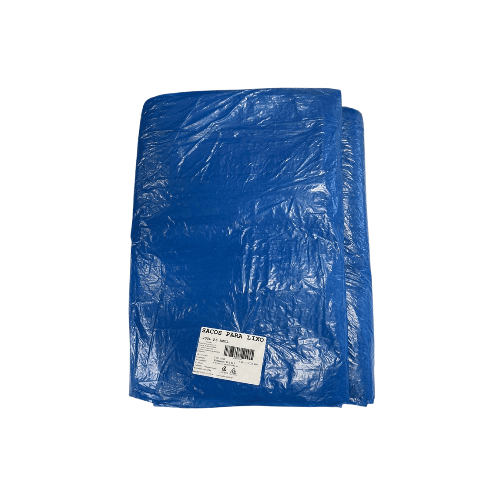 Saco de Lixo Azul P6 200L Kubera 80 unidades. Categoria Sacos e Sacolas. Subcategoria Saco para Lixo. Marca Kubera. Quantidade 80 Sacos. Casa Limpa em São Paulo, Rua Apinajés 1484, Sumaré.