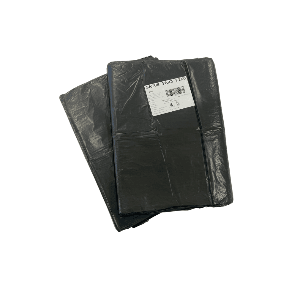Saco de Lixo Preto Kubera 60L. Categoria Sacos e Sacolas. Subcategoria Saco para Lixo. Marca Kubera. Quantidade 80 unidades. Casa Limpa em São Paulo, Rua Apinajés 1484, Sumaré.