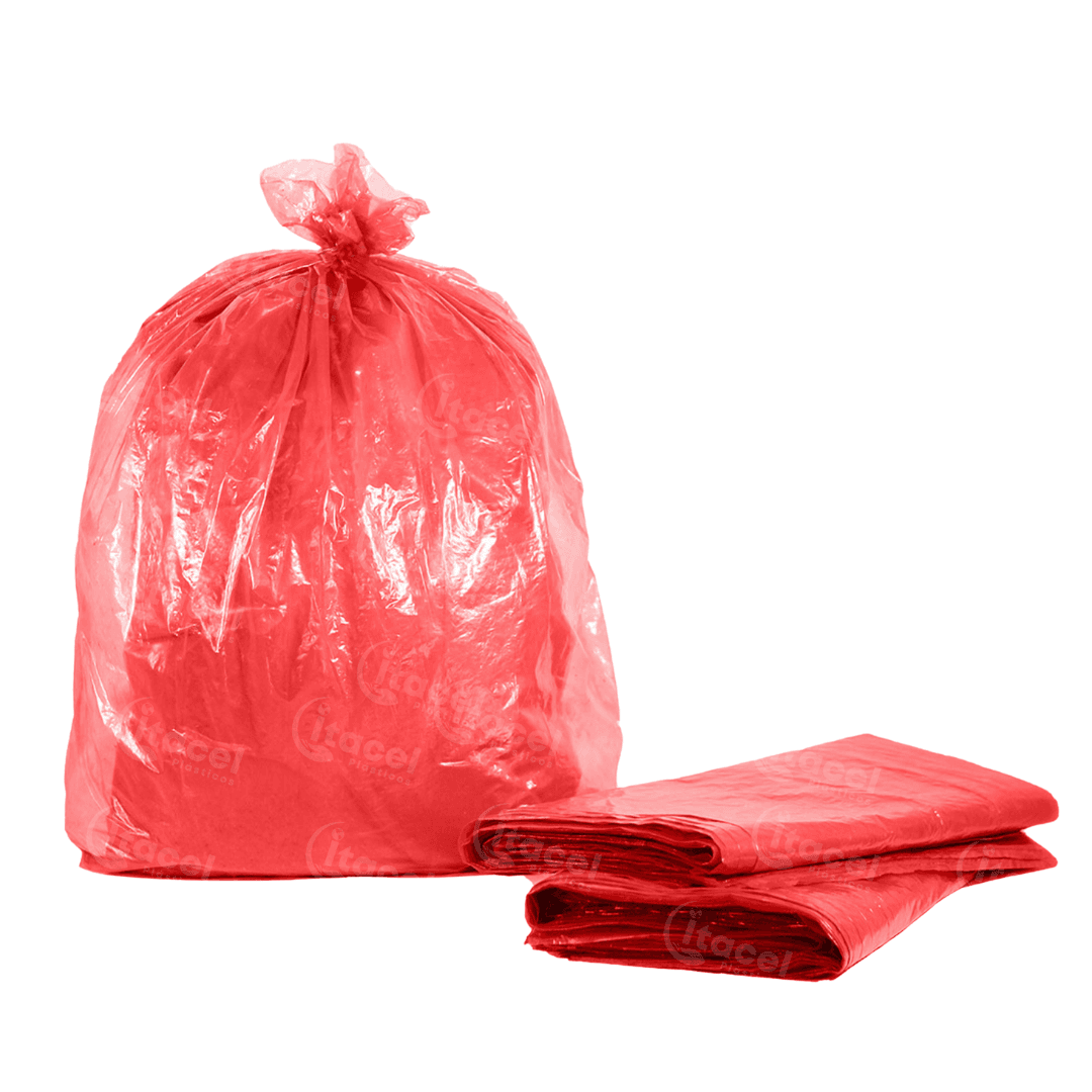 Saco p/Lixo 100L P40 Vermelho Itacel. Categoria Sacos e Sacolas. Subcategoria Saco para Lixo. Marca Itacel. Quantidade 2,640Kg. Casa Limpa em São Paulo, Rua Apinajés 1484, Sumaré.