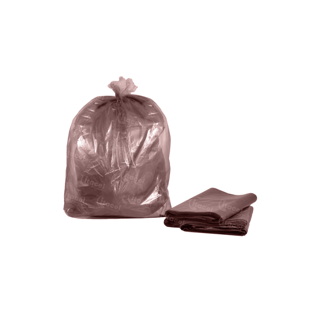 Saco p/Lixo 20L Marrom Itacel. Categoria Sacos e Sacolas. Subcategoria Saco para Lixo. Marca Itacel. Quantidade 0,720KG. Casa Limpa em São Paulo, Rua Apinajés 1484, Sumaré.