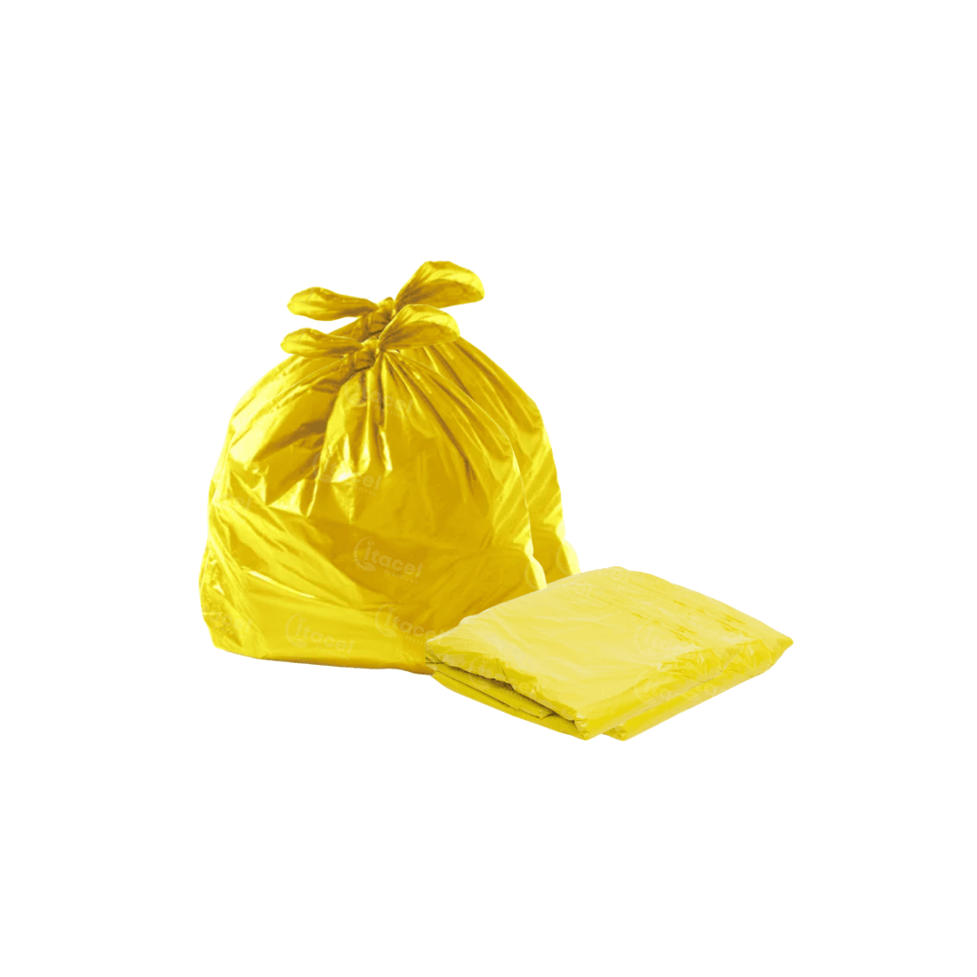 Saco p/Lixo 40L Amarelo Itacel. Categoria Sacos e Sacolas. Subcategoria Saco para Lixo. Marca Itacel. Quantidade 1,040 Kg. Casa Limpa em São Paulo, Rua Apinajés 1484, Sumaré.