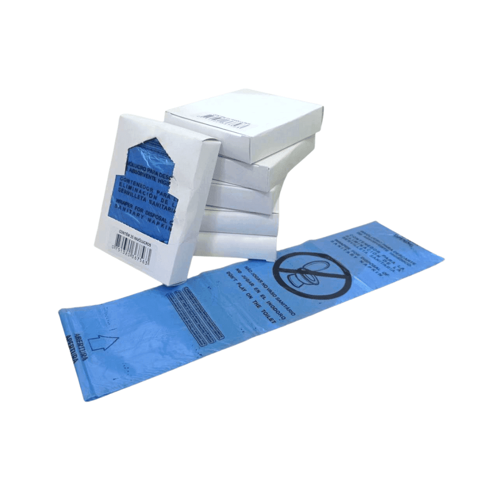 Saco para Absorvente Clean Bag 500 unidades. Categoria Sacos e Sacolas. Subcategoria Saco para Absorvente. Marca Cleaner. Quantidade 500 unidades. Casa Limpa em São Paulo, Rua Apinajés 1484, Sumaré.