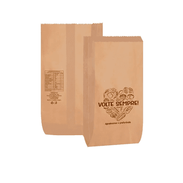 Saco para Pão Papel Kraft Natural 2Kg Embale Bem 500 unidades - Impressão Volte Sempre. Categoria Descartáveis e Embalagens. Subcategoria Sacos de Papel. Marca Embale Bem. Quantidade 500. Casa Limpa em São Paulo, Rua Apinajés 1484, Sumaré.