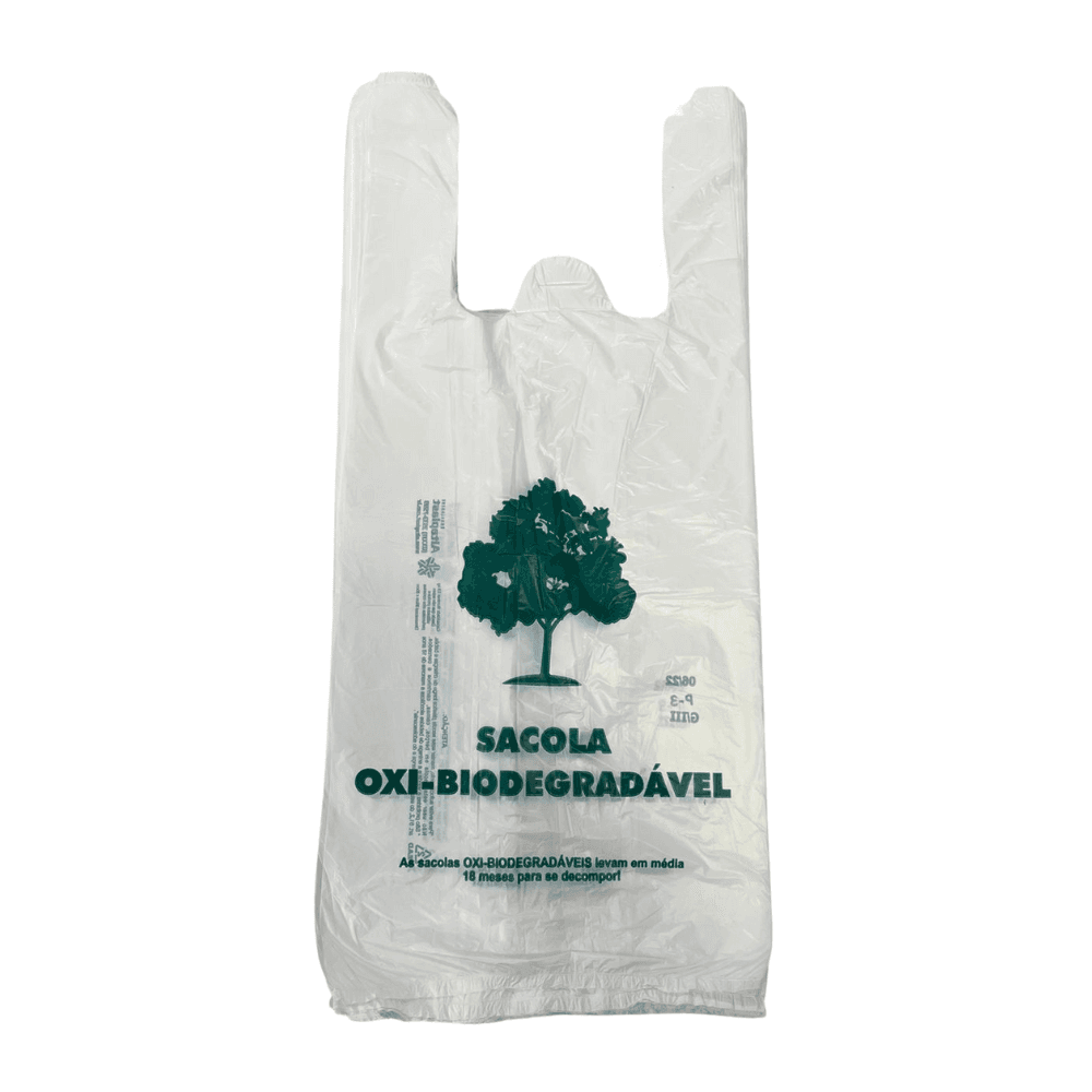 Sacola Oxi Biodegradável Impressa 38x50 Altaplast c/1.000. Categoria Sacos e Sacolas. Subcategoria Sacola Plástica. Marca Altaplast. Quantidade 1000 unidades. Casa Limpa em São Paulo, Rua Apinajés 1484, Sumaré.