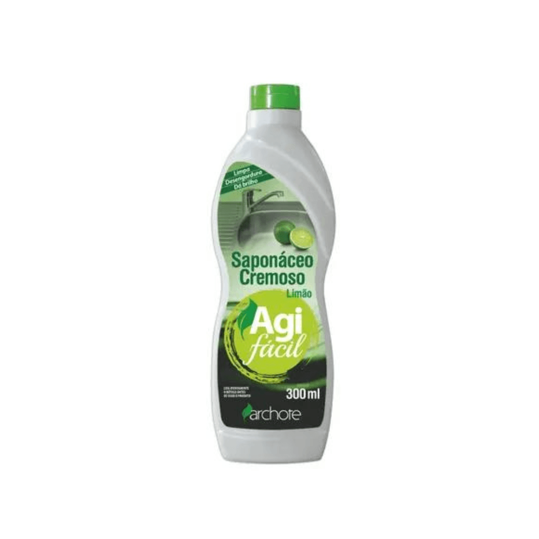 Saponáceo Cremoso Limão Agi Fácil 300ml. Categoria Produtos de Limpeza. Subcategoria Saponáceo. Marca Agifácil. Quantidade 300ML. Casa Limpa em São Paulo, Rua Apinajés 1484, Sumaré.