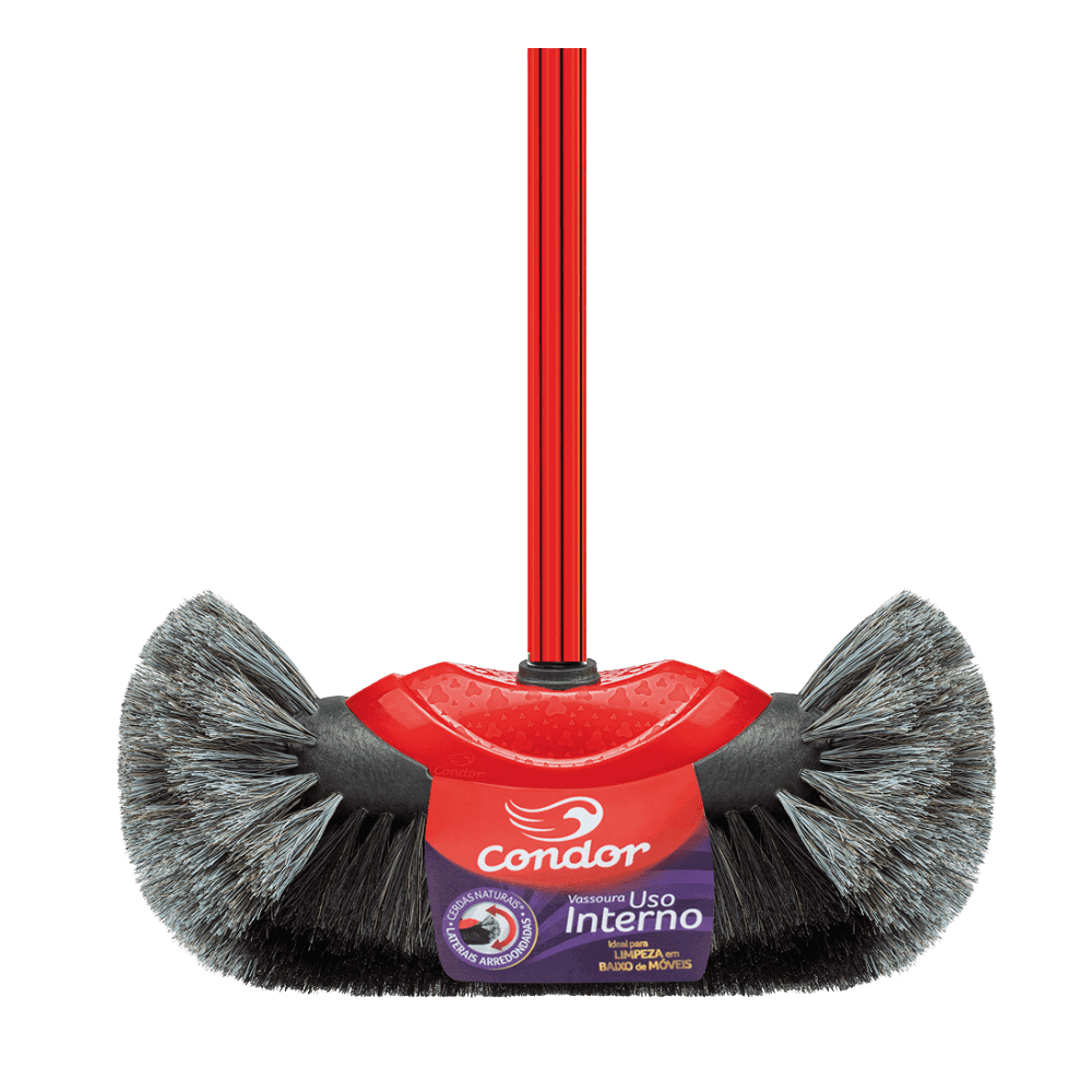 Vassoura Bola Varre Mais Condor Ref V-2 Indicada para Uso Interno. Categoria Acessórios para Limpeza. Subcategoria Vassouras. Marca Condor. Quantidade 1. Casa Limpa em São Paulo, Rua Apinajés 1484, Sumaré.
