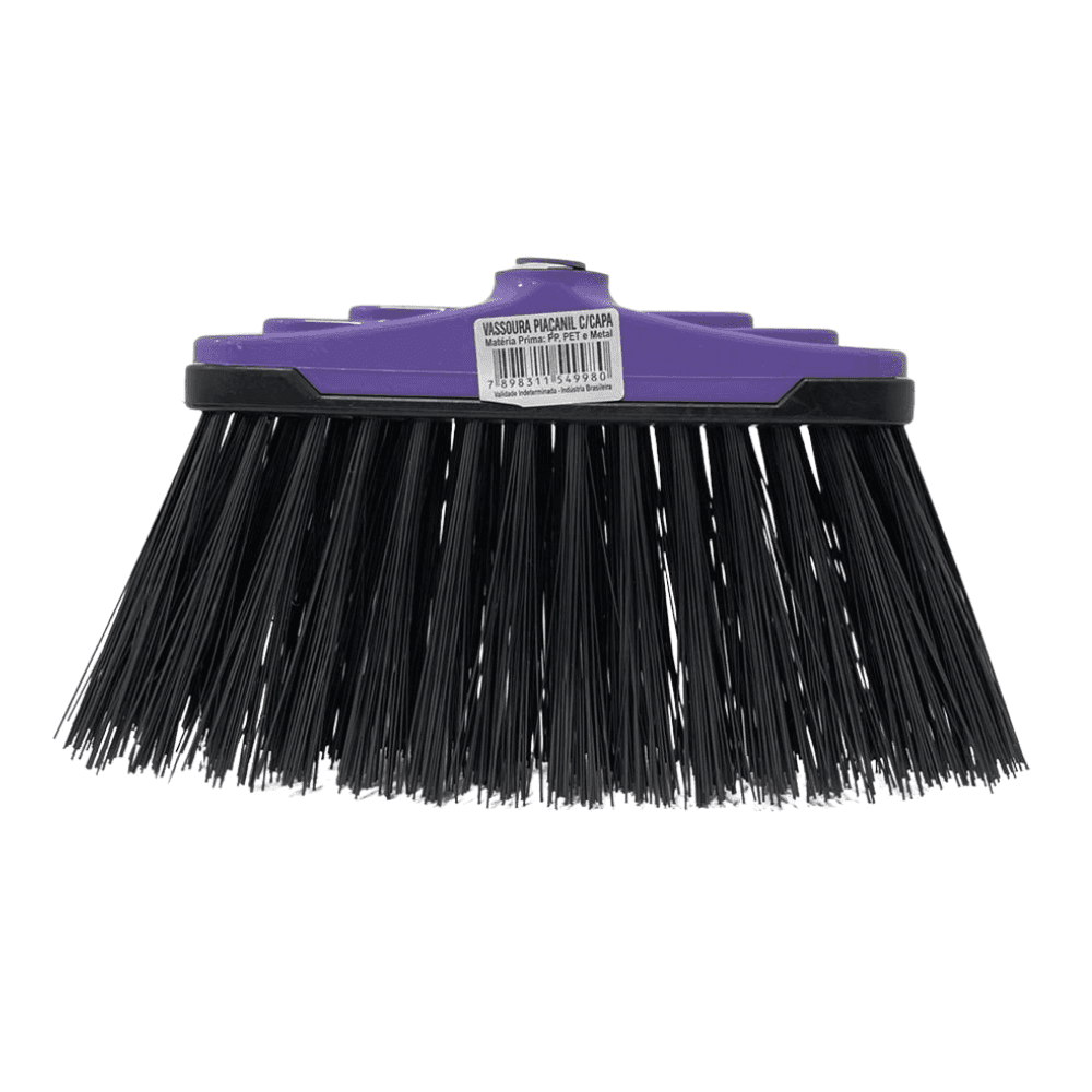 Vassoura Piaçanil plástica luxo sem cabo Indicada para Uso Interno. Categoria Acessórios para Limpeza. Subcategoria Vassouras. Marca Berna. Quantidade 1. Casa Limpa em São Paulo, Rua Apinajés 1484, Sumaré.