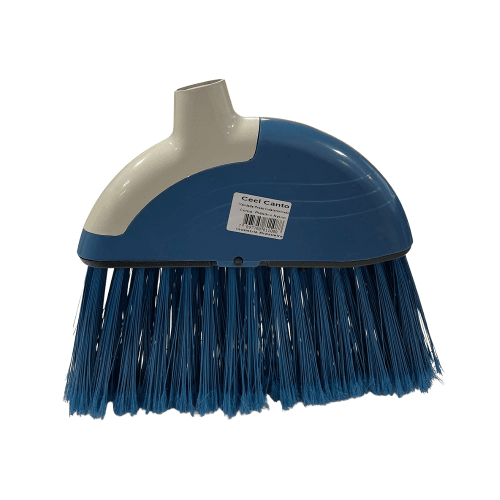 Vassoura Varre Canto Sem Cabo DSR Cerdas de Cores Variadas Indicada para Uso Interno. Categoria Acessórios para Limpeza. Subcategoria Vassouras. Marca DSR. Quantidade 1. Casa Limpa em São Paulo, Rua Apinajés 1484, Sumaré.